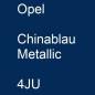 Preview: Opel, Chinablau Metallic, 4JU.